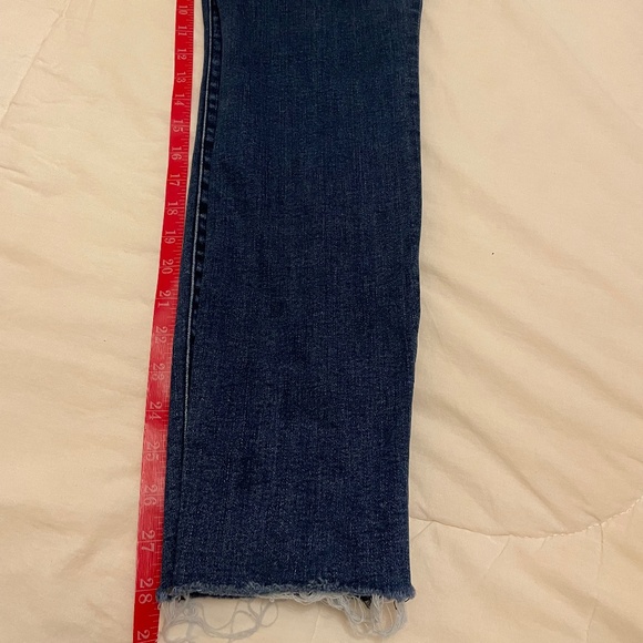 MOTHER The Stash Swooner Ankle Fray "Chick Flick" Size 31 EUC! - Picture 14 of 16